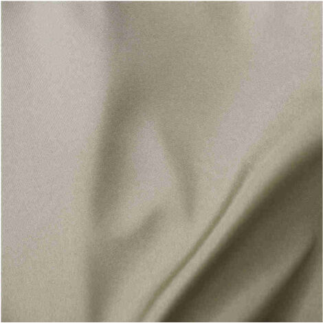 Rideau thermique en microfibre doublée Naturel 135x240 cm (1/5)