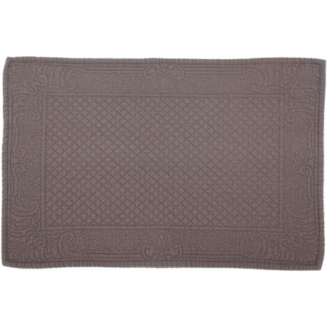 Set de table matelassé Taupe 35x50 cm (1/2)