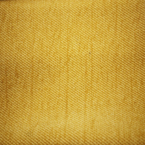 Tissu uni non feu M1 en velours fiore Jaune 280 cm