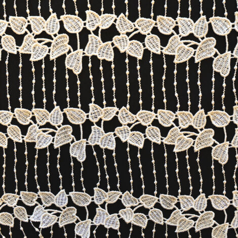Modulable en macramé esprit nature Ecru 45x220 cm