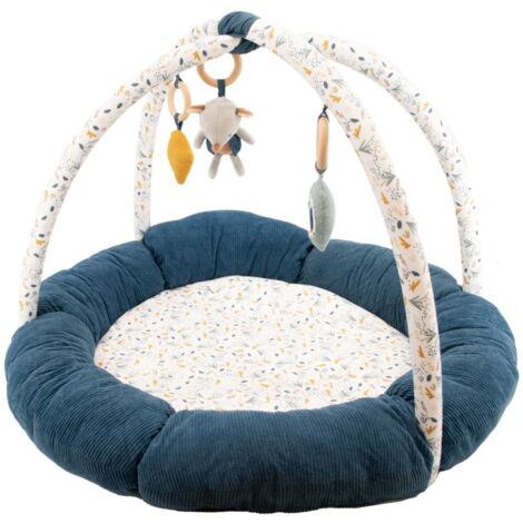 Tapis d'activités bébé Bleu 90 cm (1/4)