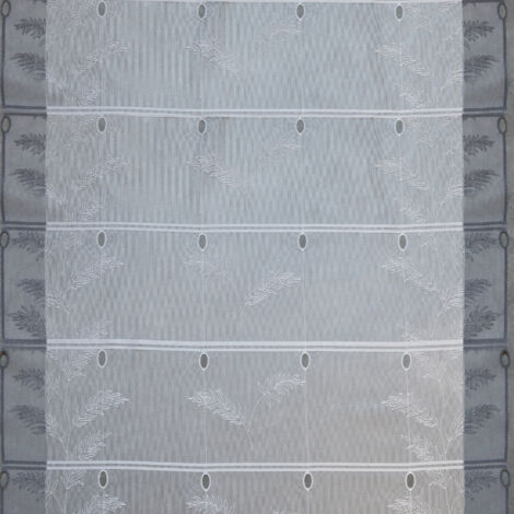 Modulable feuille en maille Gris 45x90 cm
