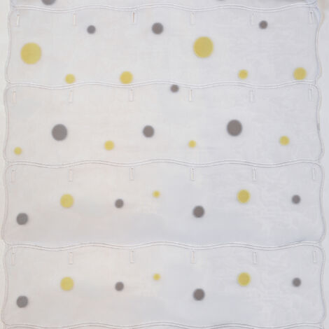 Modulable brodé à pois Vert 90x220 cm