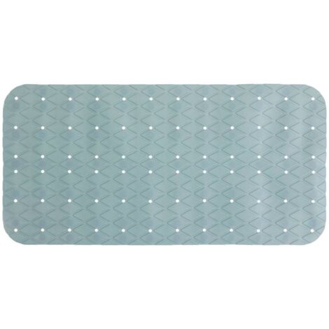 Tapis de bain antidérapant Bleu 70x35 cm (1/4)