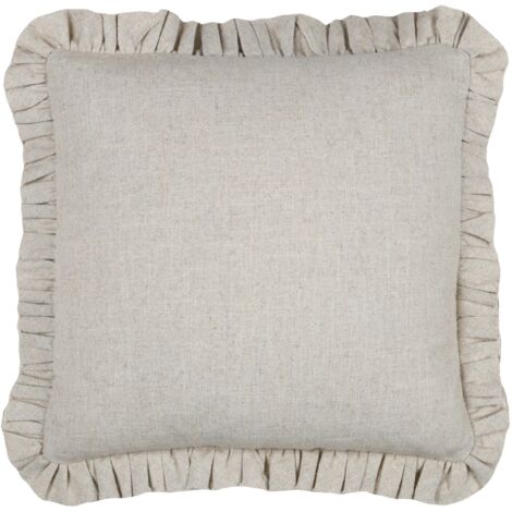 Housse de coussin pur coton bleu 40x40 Maisons du monde