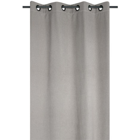 Rideau isolant à œillets pour un intérieur confortable et élégant Naturel 140x260 cm (1/2)