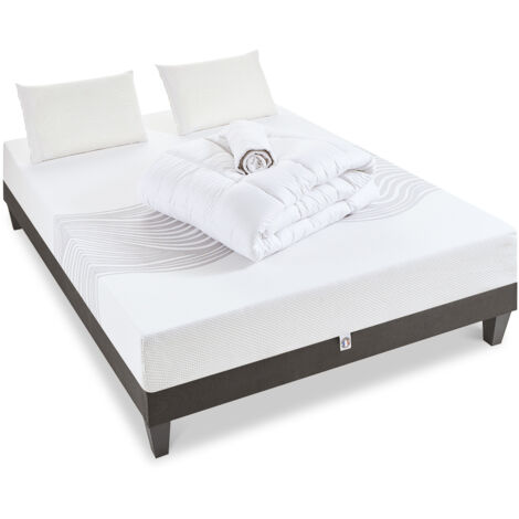Pack Prêt à dormir SENSITIVE Blanc 160x200 cm (1/5)