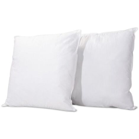 BELLECOUR LITERIE  Lot de 2 oreillers 65x65 cm ALASKA  Fibres creuses polyester (1/5)
