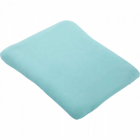 Housse de matelas à langer éponge Bleu azur 50x75 cm