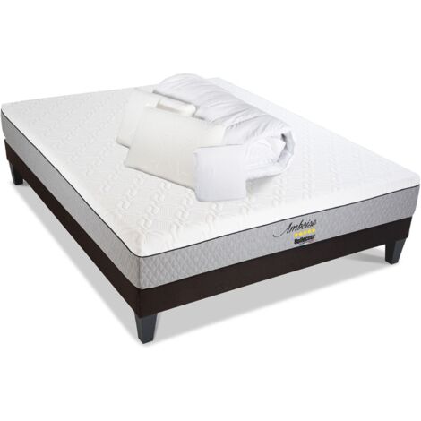 Pack prêt à dormir AMBOISE Blanc 160x200 cm (1/5)