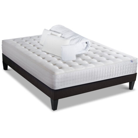 Pack prêt à dormir Châtelet Blanc 180x200 cm (1/5)