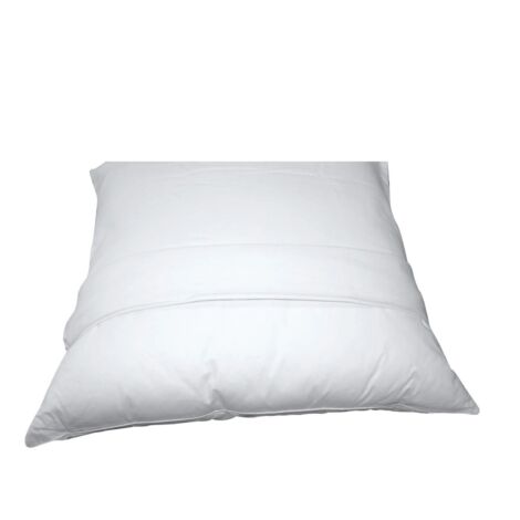 Douceur D'Intérieur – Protège-oreiller 50 x 70 cm en molleton 100% coton – Housse absorbante blanche – Entretien facile à 95°C