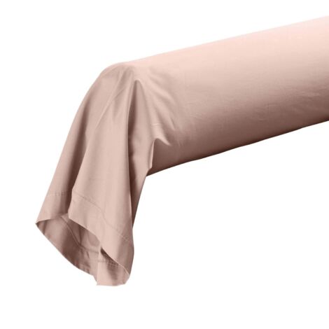 Taie de traversin 85x185 cm - Percale 100% coton - Nude