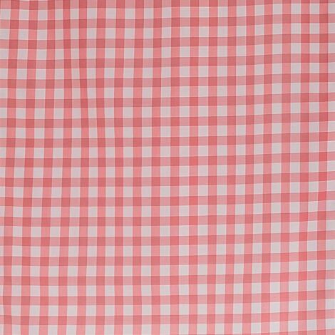 Paire petits voilages à carreaux rouges normands Rouge 90x200 cm