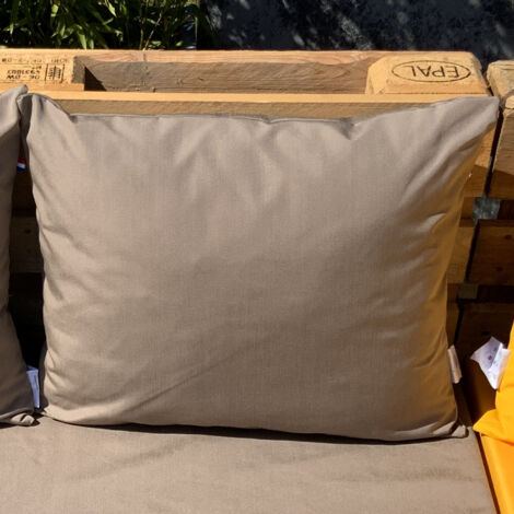 Housse de coussin extérieur Taupe 50x60 cm