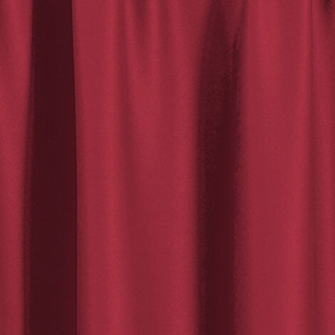 Rideau occultant uni grande largeur Rouge 240x260 cm