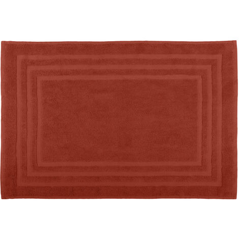 Tapis de bain en coton bio Terracotta 45x70 cm (1/2)