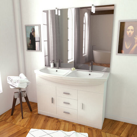 Lave mains Eco 122 Blanc 120x28x85 cm