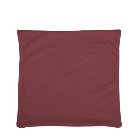 Housse de coussin douceur Marsala 40x40 cm (1/2)