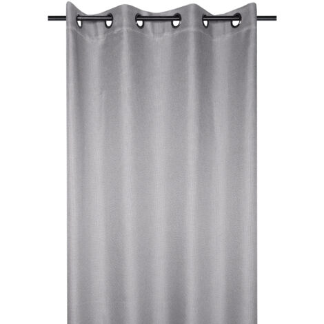 Rideau occultant doublure polaire Gris Perle 140x260 cm (1/2)