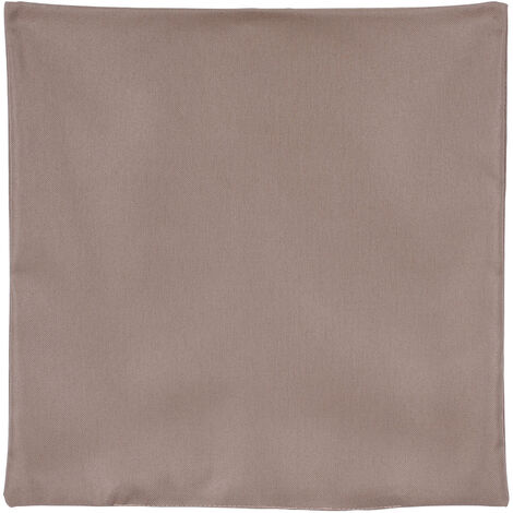 Housse de Coussin Toile Extérieur ( lot de 3 ) - 60x60cm - Taupe