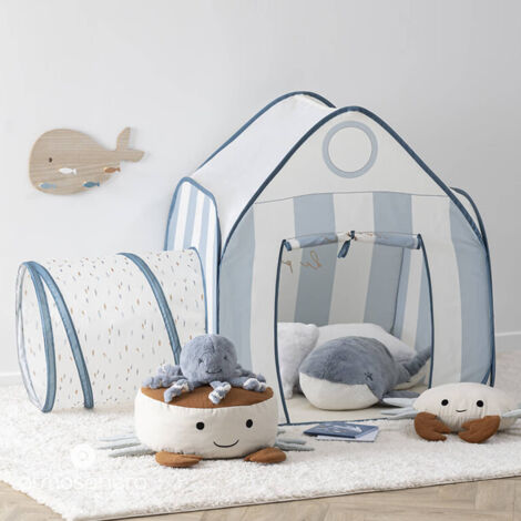 Lot De 2 Bandes Têtes En Peluche Crabe Et Homard - Déguisement Fête, Accessoire Drôle