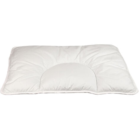 Oreiller anti acarien tout confort pour enfant Blanc 40x60 cm (1/2)