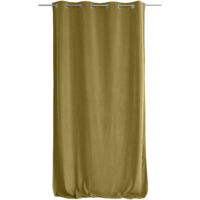 Rideau tamisant en velours Bronze 140x260 cm