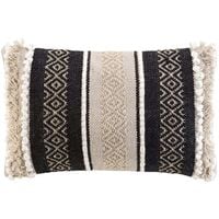 Coussin ethnique avec fils lurex Multicolore 30x50 cm
