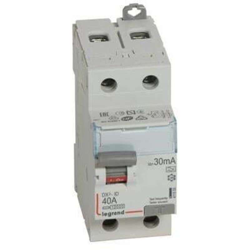 Interrupteur Différentiel Legrand DX³-ID – 2P, 40A, Type A, 30mA – Pour Cuisine, Lave-linge, Plaques De Cuisson - 7