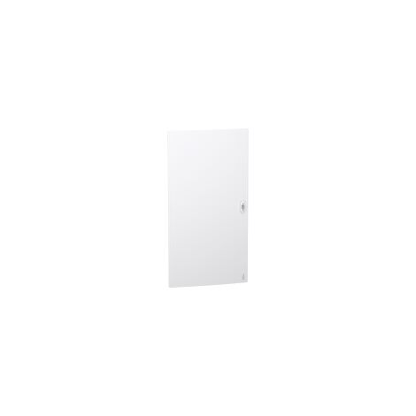 PrismaSeT XS - Porte pleine RAL9003 pour coffret saillie 6 rangées 24 modules - LVSXDP624