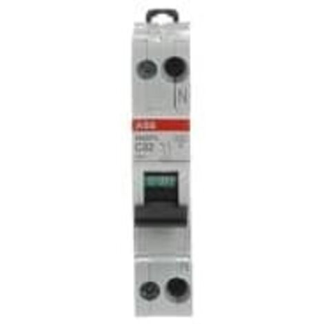 Disjoncteur SN201L 1P+N C32 4,5kA - ABB2CSS245101R0324