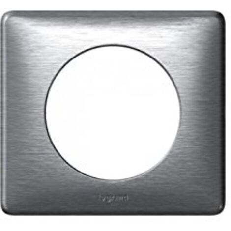 Legrand 068921 - Placa Céliane - anodizado - 1 posición - aluminio