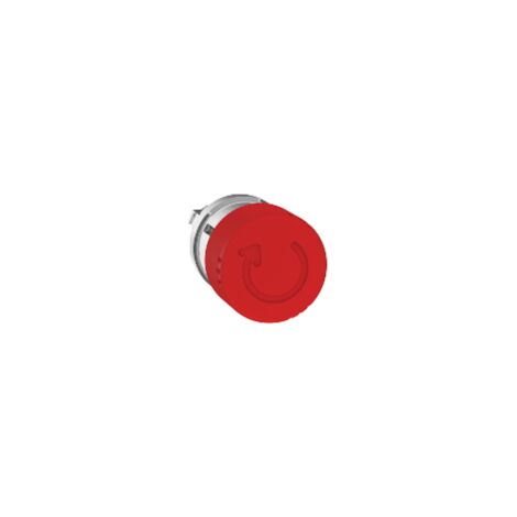 Harmony XB4 - tête bouton arrêt urgence - Ø30 - pousser tourner - rouge