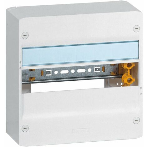 Coffret Drivia 13 modules 1 rangée IP30 IK05 - Blanc RAL9003 - 401211 - LEGRAND