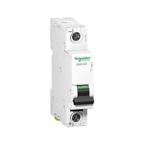 Acti9 C60H-DC - disjoncteur modulaire - 1P - 40A - courbe C  - A9N61517