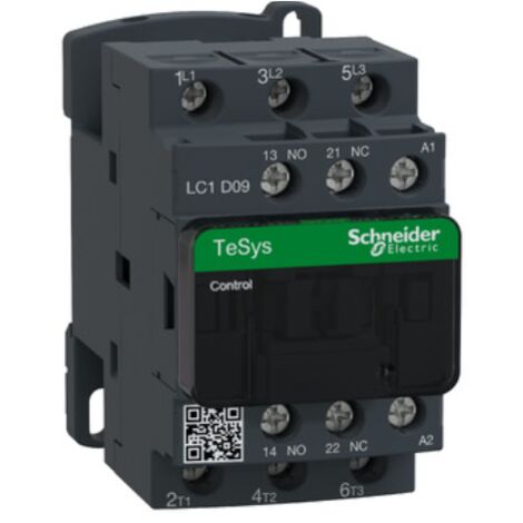 TeSys D contacteur LC1D 3P AC3 440V 9A bobine 400Vca - LC1D09V7