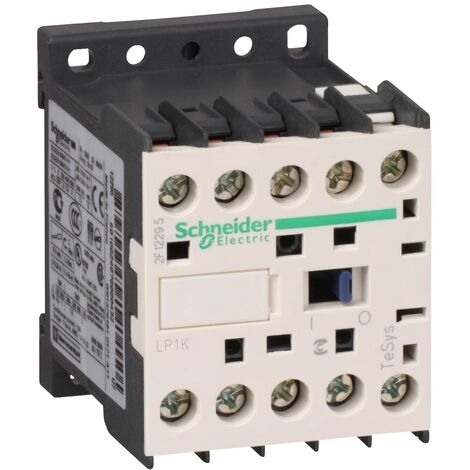 Contacteur TeSys LP1K 3P AC3 440V 6 A bobine 24 V CC - LP1K0601BD