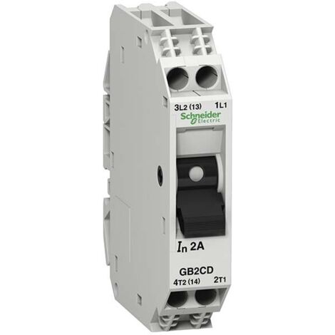 Disjoncteur pour circuit de contrôle GB2CD 12 A 1P plus N 1d - GB2CD20
