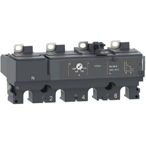 ComPacT NSX - déclencheur thermique-magnétique - TM-D 125A - 4P3D pour NSX160 - C166TM125 (1/2)