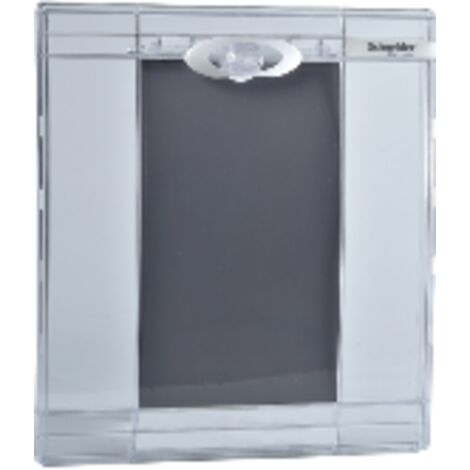 Pragma - porte transparente - pour coffret 2 x 13 modules  - PRA15213