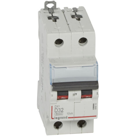Interruptor modular bipolar curva D 32A