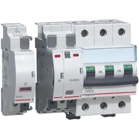 Déclencheur à émission de tension ( ET ) DX³ - 110V à 415V et 110V= à 415V= - 406278 - LEGRAND