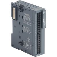 Modicon TM3, module mixte 4 entrées et 2 sorties -10-0-10V, 0/4-20mA, à vis - TM3AM6