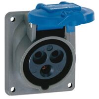 Prise fixe Hypra IP44 16A - 200V à 250V - 2P+T - plastique - 052022 - LEGRAND