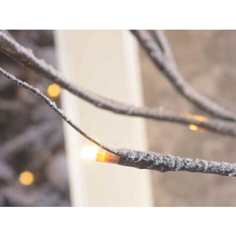 ANSIO Luci natalizie per interni e esterno 1000 LED albero luci Bianco
