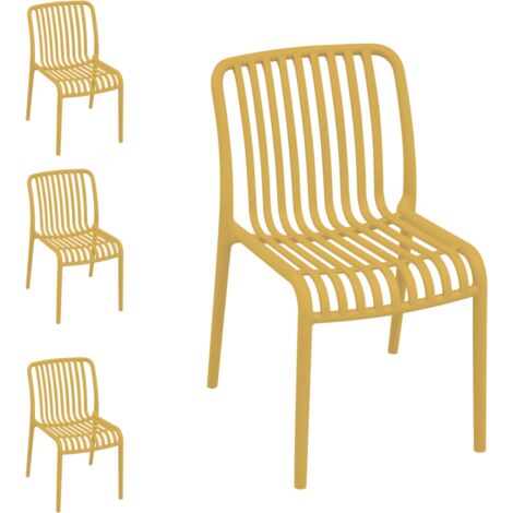 Set 30 Sedie Infinity Da Giardino Cucina Bar Ristorante Poltrona Sedia In Polipropilene Vari Colori - Foto 7