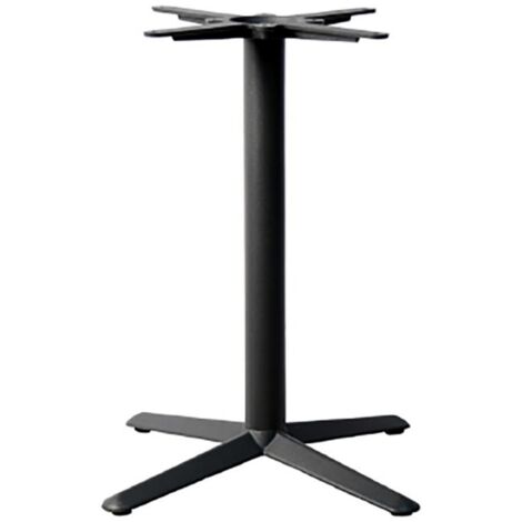 Base Tavolo In Acciaio Inox Dublino - 73cm Altezza, 60x40cm Base, Per Tavoli Fino A 120x80cm - Foto 6