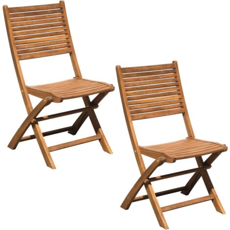 Sedie da giardino pieghevoli 8 pz 47x61x90 cm in legno massello di teak
