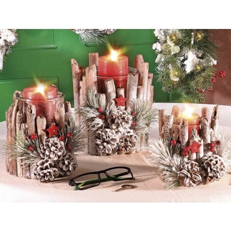 Natale Legnetti Per Costruire Centrotavola Natalizie E Invernali